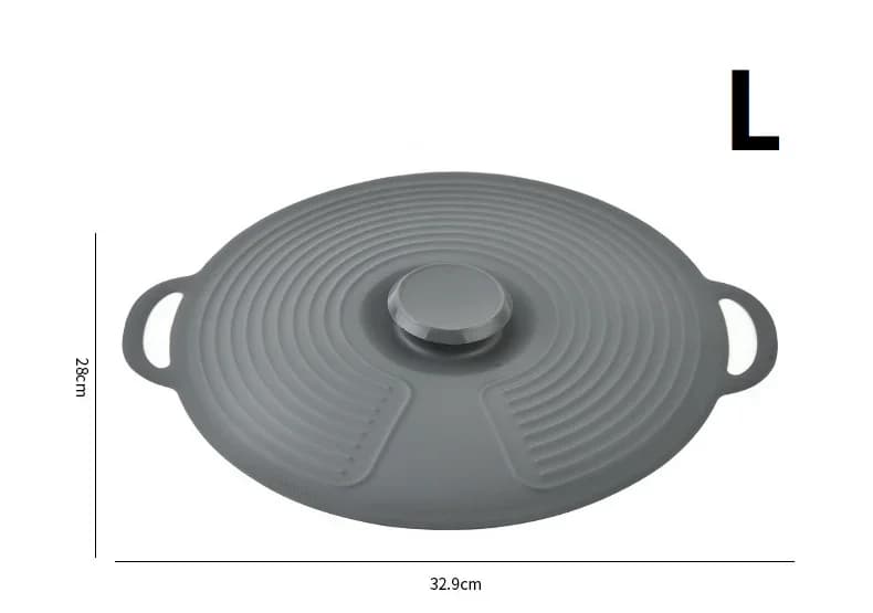 Silikone låg til skåle, mikroovnssprøjtelåg, genanvendelige varmebestandige låg, velegnet til skåle, tallerkener, gryder, pander, komfurer, ovne
