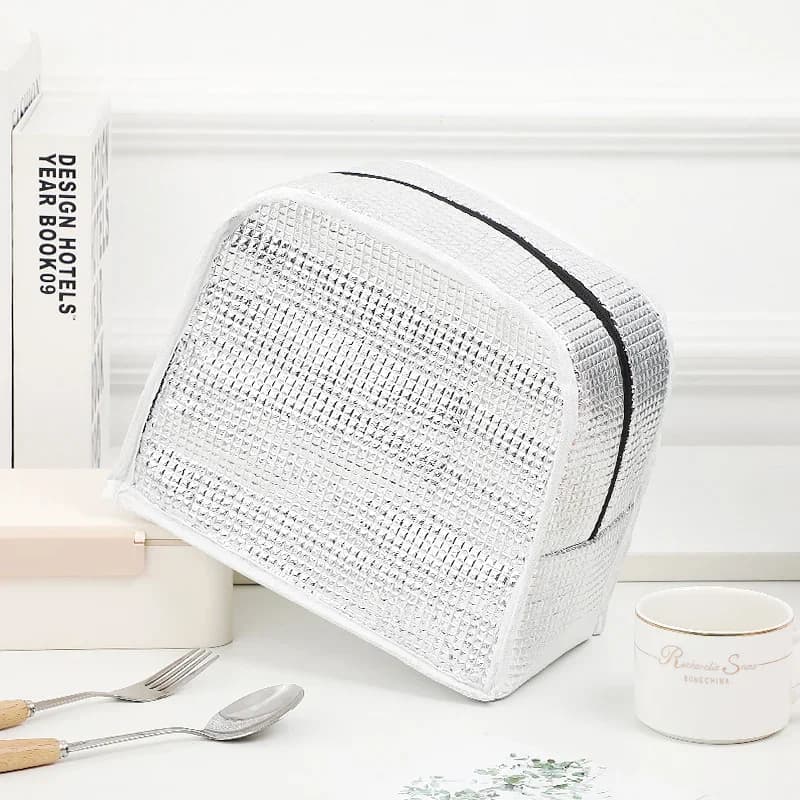 Farverig isoleret madpose med stor kapacitet og aluminiumsfolie, fortykket bentopose, isoleret mad- og opbevaringspose
