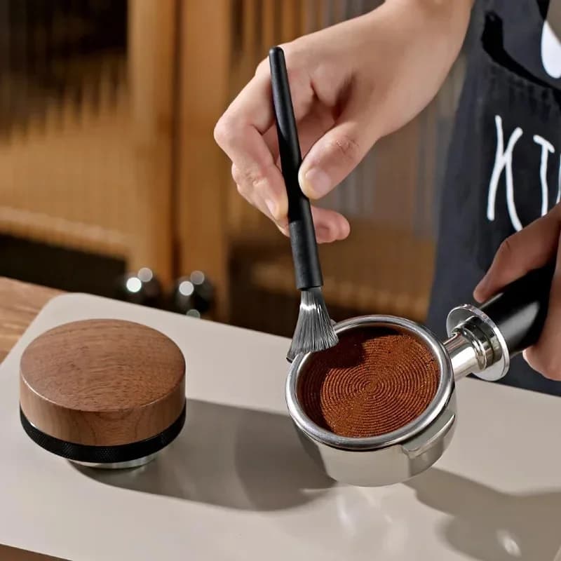 Rengøringssæt til café, kaffebørste, manuel kværnbørste, kaffemaskinebørste, kraftig, miljøvenlig blæsepære