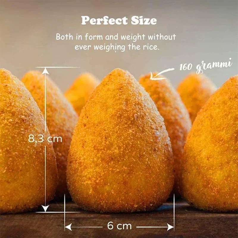PGY Arancini-form, DIY risboldeform, sushi-formværktøj