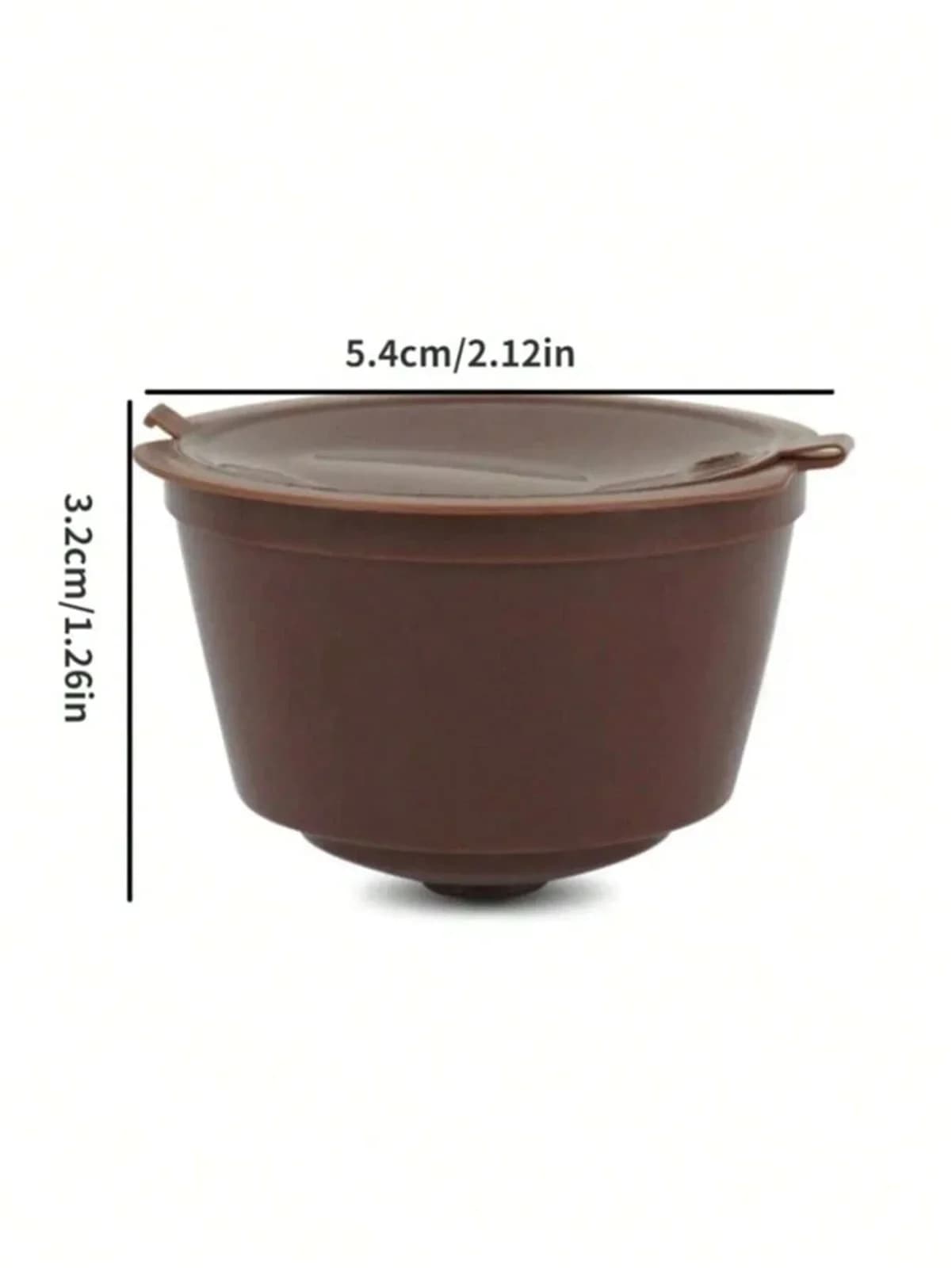 1/3/5/10 stk. genanvendelige kaffekapsler, filterkop og dispenser til Nescafe Dolce Gusto, genopfyldelige kaffekapsler, kompatibelt sæt