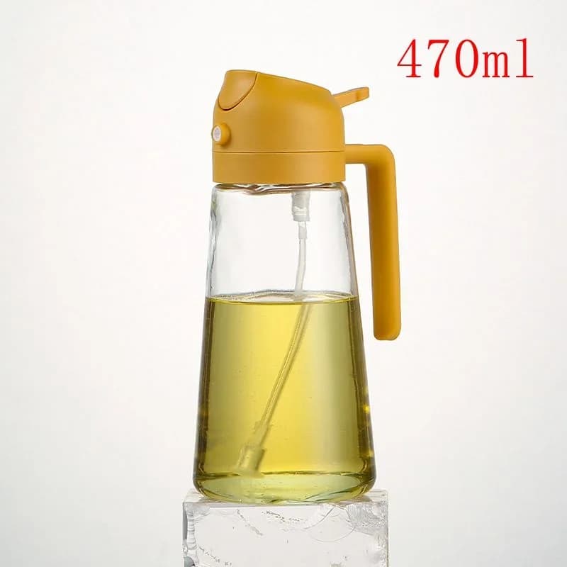 1 stk. 100/200/300/500ml oliesprayflaske til køkken og husholdning, spiselig olivenolie-sprayflaske, forstøvet olietank til airfryer