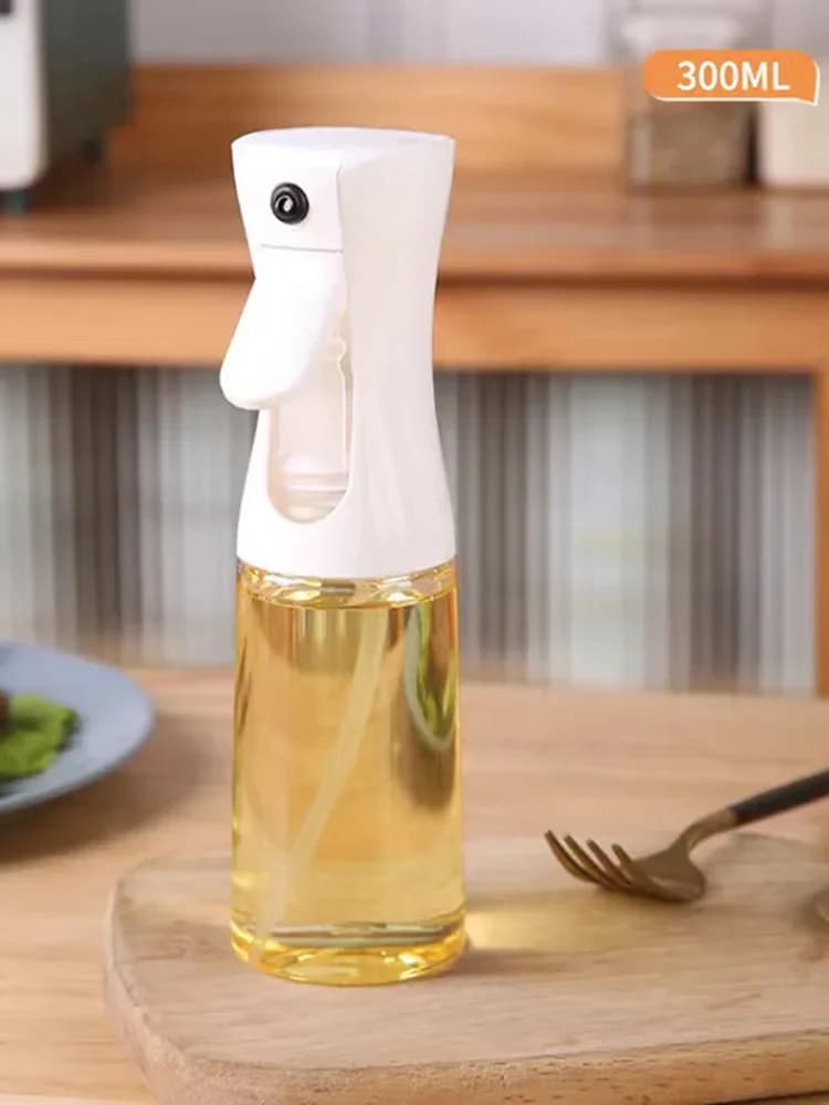 1 stk. 100/200/300/500ml oliesprayflaske til køkken og husholdning, spiselig olivenolie-sprayflaske, forstøvet olietank til airfryer