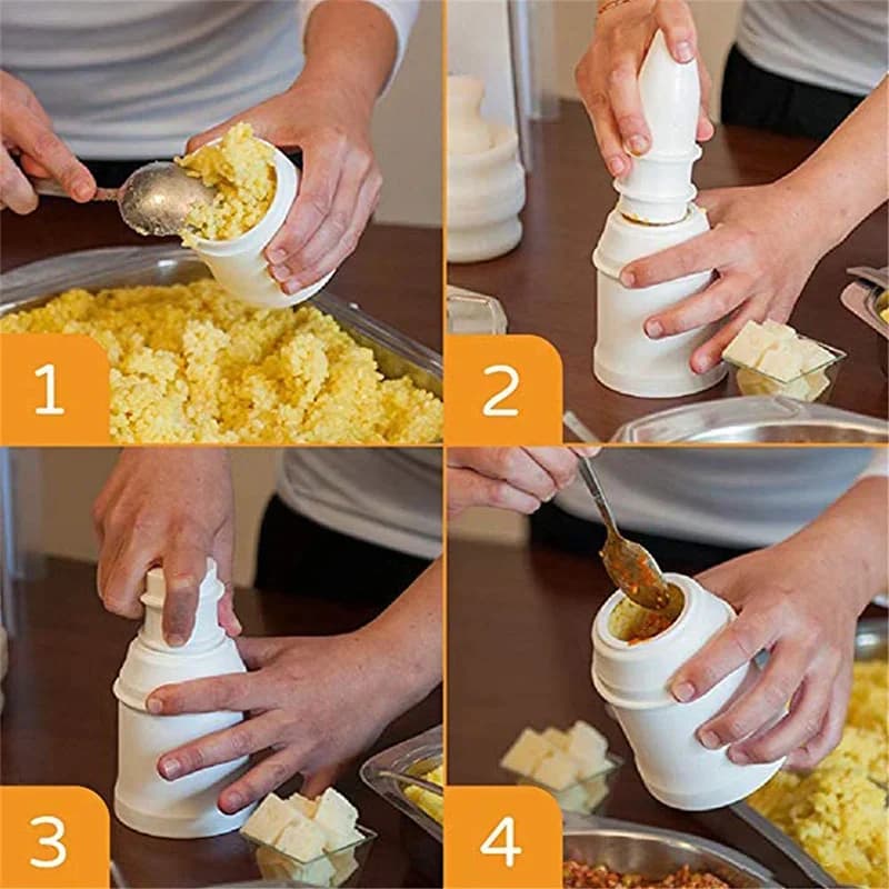 PGY Arancini-form, DIY risboldeform, sushi-formværktøj