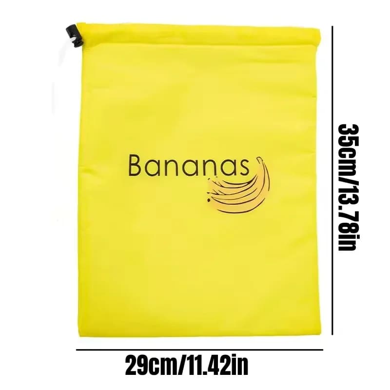1/2/3/5 stk. gule opbevaringsposer til bananer, opbevaringspose til salat, forebygger lugt, holder frisk i 2 uger, isolerede poser med aluminiumfilm