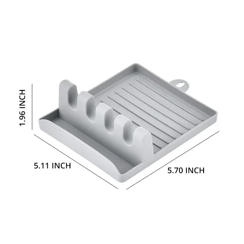[Hotsalg] 1 stk. skeholder, gryde-låg holder, hylder, bordplade, skovl- og skeholder, suppeske-holder, spisepindeholder